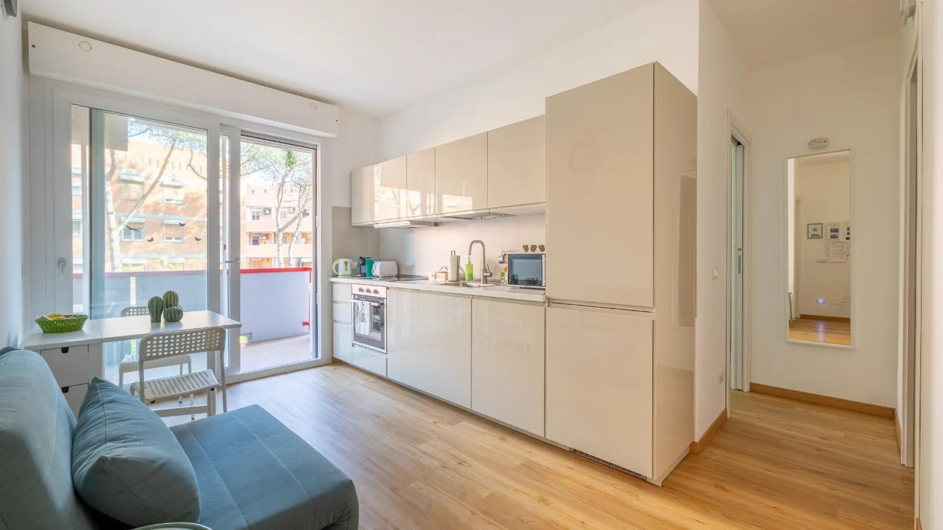 The Green Apartment location